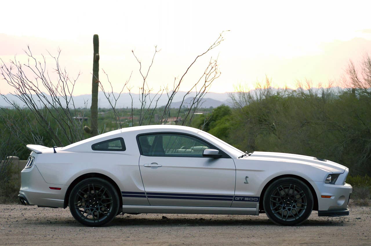 2013 Ford Shelby GT500 side view