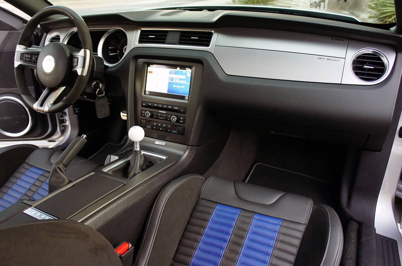 2013 Ford Shelby GT500 interior