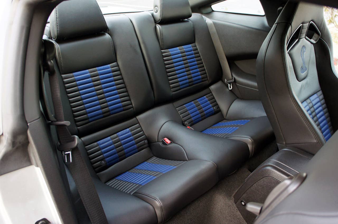2013 Ford Shelby GT500 rear seats