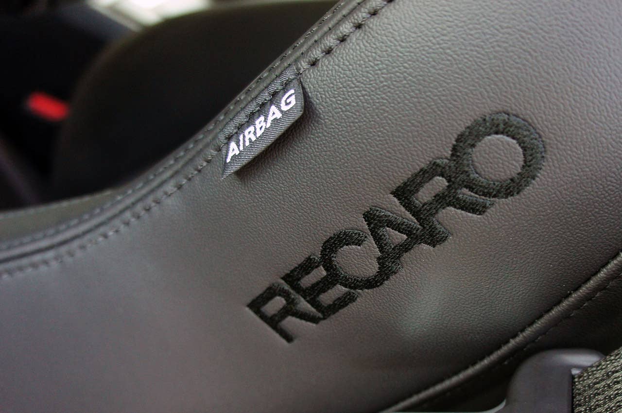 2013 Ford Shelby GT500 seat detail