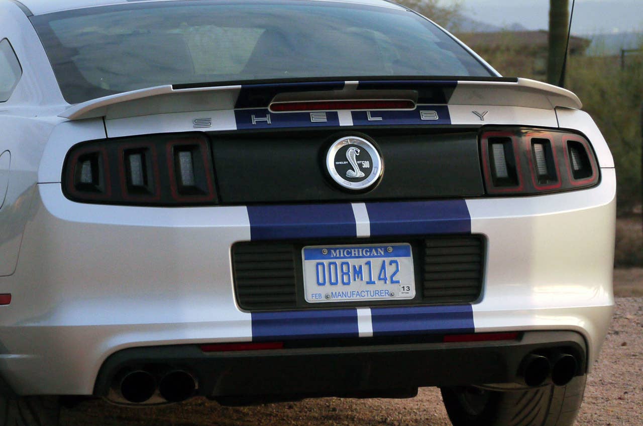 2013 Ford Shelby GT500 rear detail