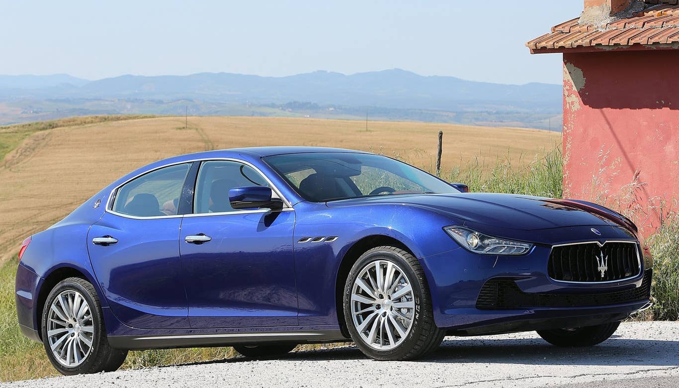 Sticker Price: $75,700 Invoice Price: NA Fuel Economy: 15 mpg city, 25 mpg highway  This svelte Italian luxury sedan took the fourth spot on Hagerty's list due to its handsome looks and high-performance engine. Powered by a twin-turbo 3.0 liter V6, the car is capable of producing 410 hp. The Maserati Ghibli S is more than just a pretty face, it seems.  Research the Maserati Ghibli S Maserati Ghibli S Photos & Information Maserati Ghibli S Best Deals Maserati Ghibli S Local Dealer Price Quote