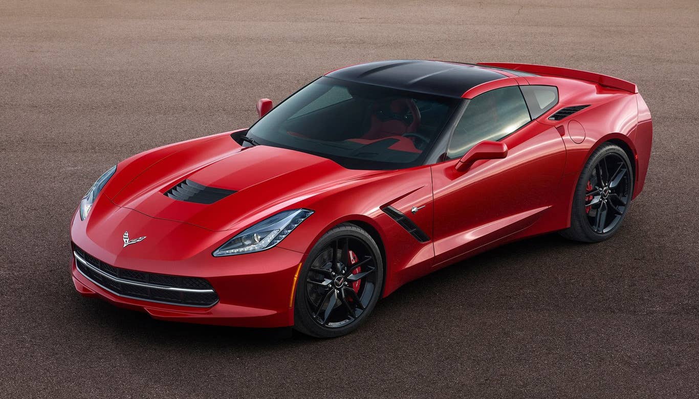 Sticker Price: $51,000 - $58,800 Invoice Price: $46,410 - $53,508 Fuel Economy: 17 mpg city, 29 mpg highway  Chevrolet's new Corvette snagged the 2014 Car of the Year award at the North American International Auto Show, an award the car richly deserved. Corvettes already scream classic. They're highly collectible, no matter what year, and the new 2014 Stingray is no exception. The small block V8 engine kicks out 455 hp and 450 pound-feet of torque, propelling the C7 from zero to 60 mph in a blistering four seconds. The angular body and and sharply slanted headlights make the new Corvette a modern classic.  Research the Chevrolet Corvette Stingray Chevrolet Corvette Stingray Overview Chevrolet Corvette Stingray Photos Chevrolet Corvette Stingray Local Dealer Price Quote