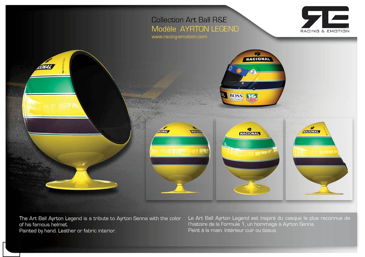 Art Ball Ayrton Legend