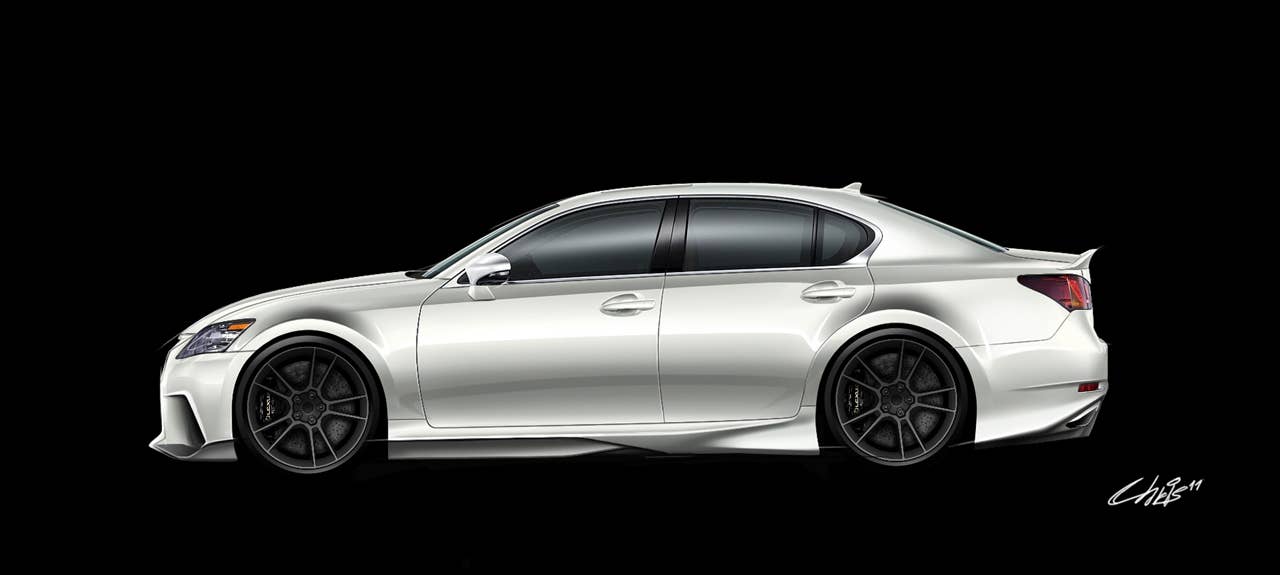 Lexus GS F Sport by Five Axis