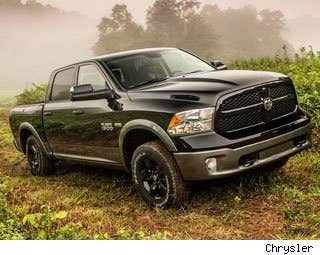 Pickups in America seem to be improving at the pace of computers. Every year, another feature becomes standard and another milestone is reached. The bar is always being raised.  In 2012, Chrysler's Ram brand rolled out its all new1500 full-size truck and offered something no one has ever done: 25 miles per gallon.  The 25 mpg (on the highway) is a monumental milestone for big pickups. The new high mark sets a standard everyone will be shooting for.  Ram was able to do it with its"all-world" 3.6-liter Pentastar V6 and key aerodynamic changes. The Ram also comes with an optional start/stop system, something that hybrids usually tout as fuel savers.  The story of the Ram is big because it is emblematic of the overall comeback of Chrysler under management of Italian automaker Fiat. There were so many doubters in 2009 that Chrysler was worth bailing out. Yes, the tax-payers (as well as the United Auto Workers) kept Chrysler in business. By the company has paid back all of its loans years ahead of schedule. And the Ram, arguably for the first time, is so good top to bottom that we think it will make a lot of Ford and Chevy buyers think twice before re-upping with those brands. The new Ram is so good that AOL Autos named it the 2012 Truck/SUV of the Year.