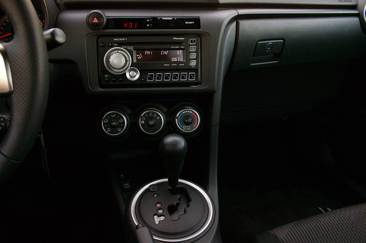 2011 Scion tC instrument panel
