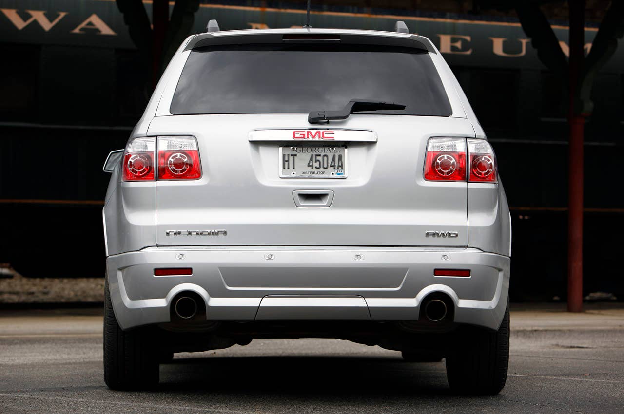 2011 GMC Acadia Denali rear view