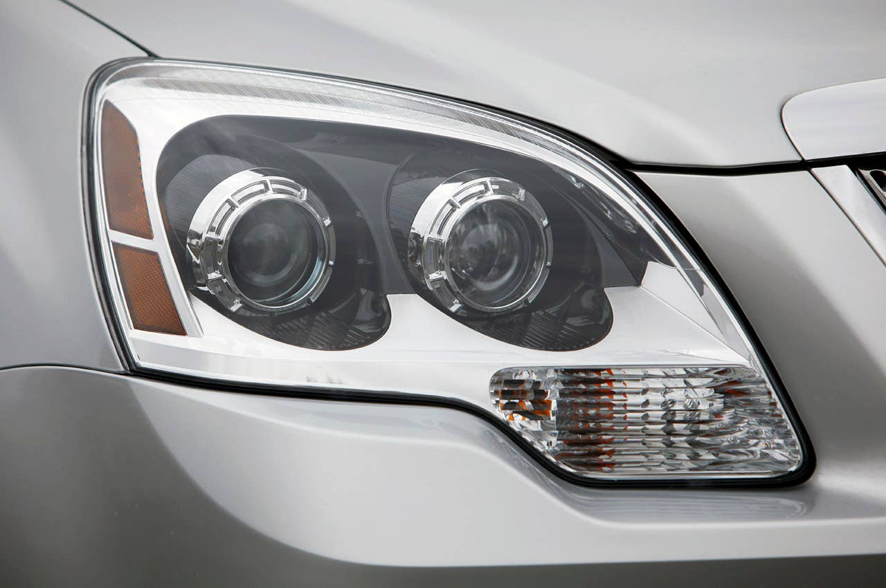 2011 GMC Acadia Denali headlight