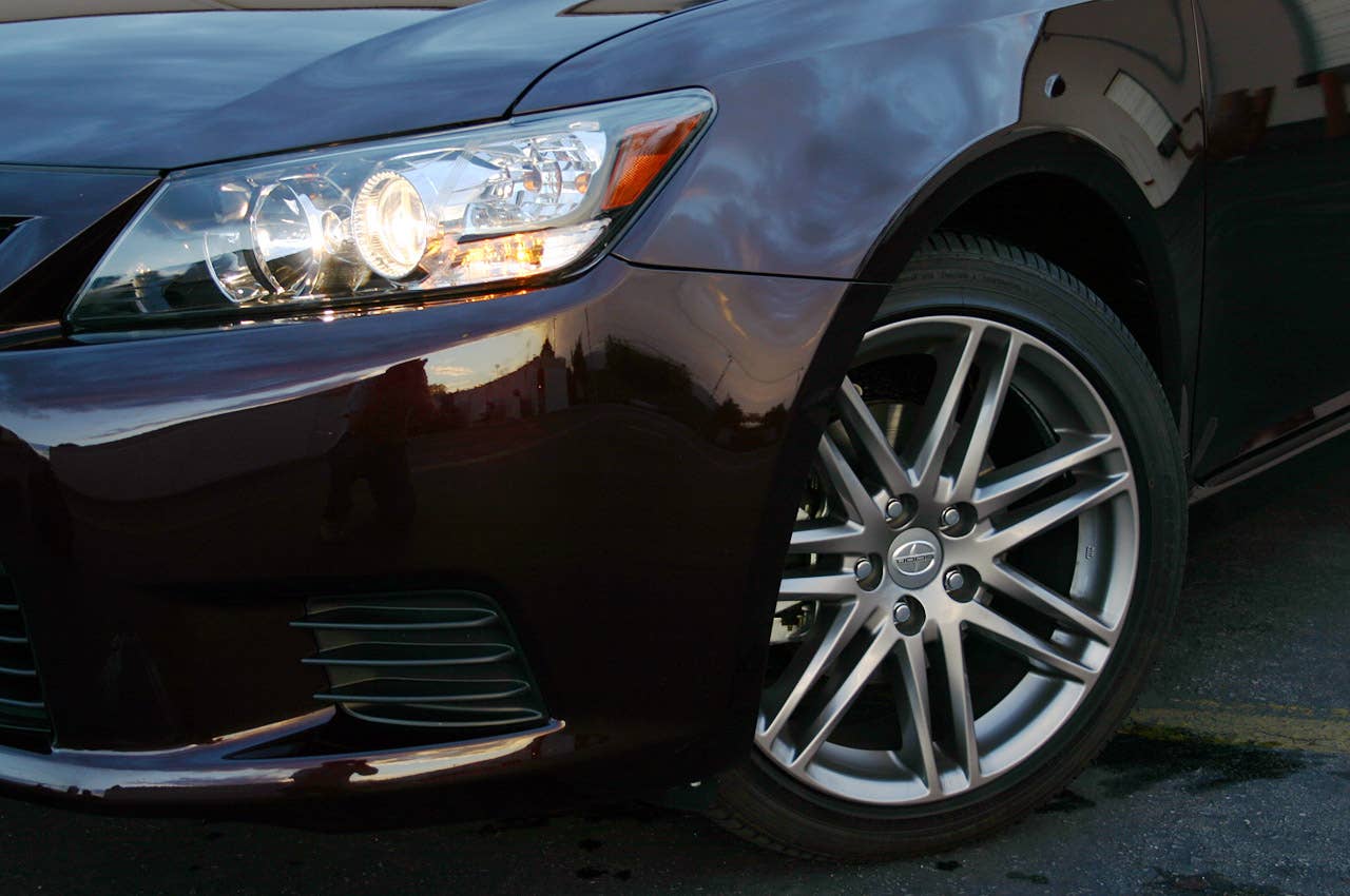 2011 Scion tC front detail