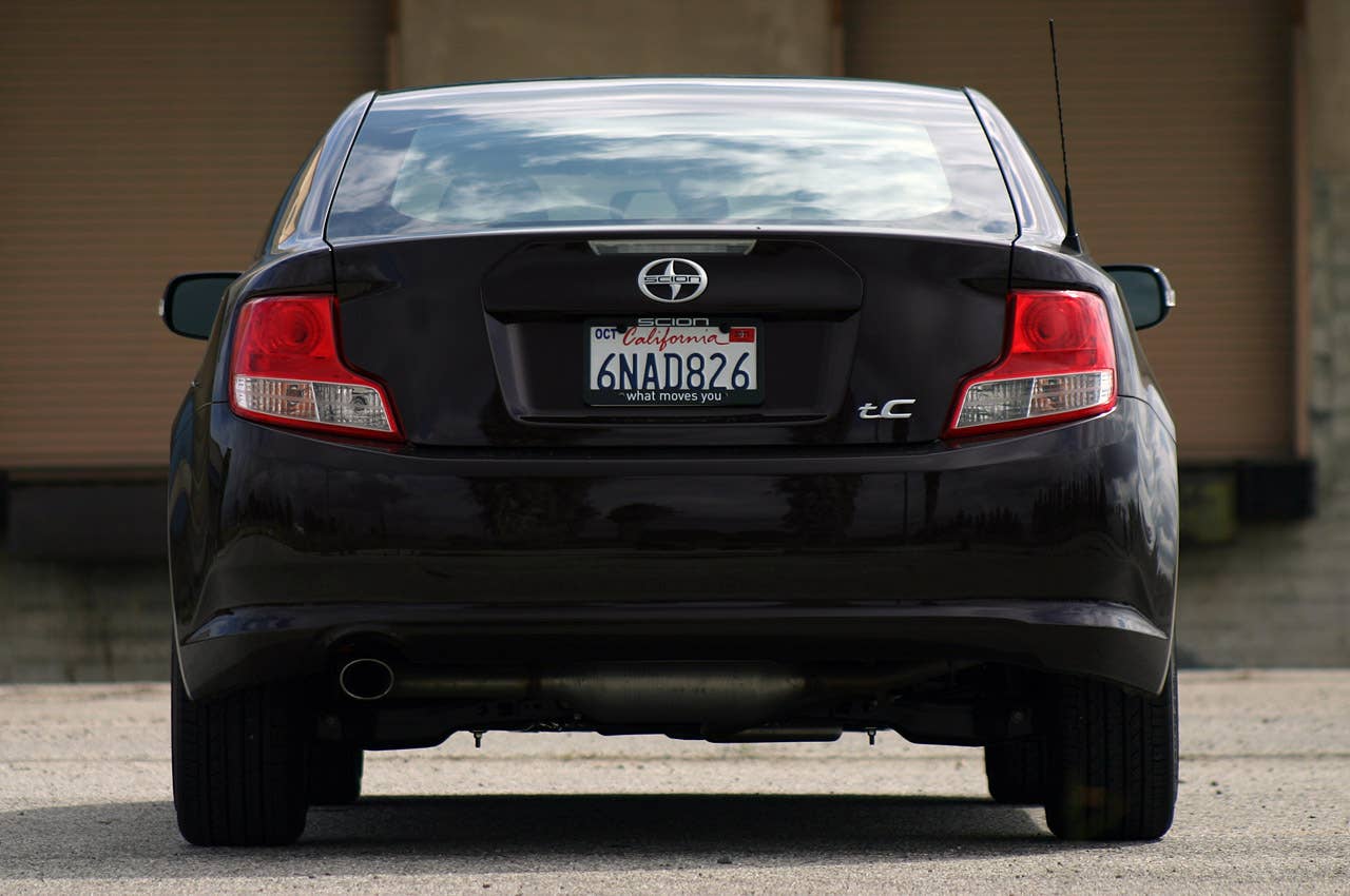 2011 Scion tC rear view