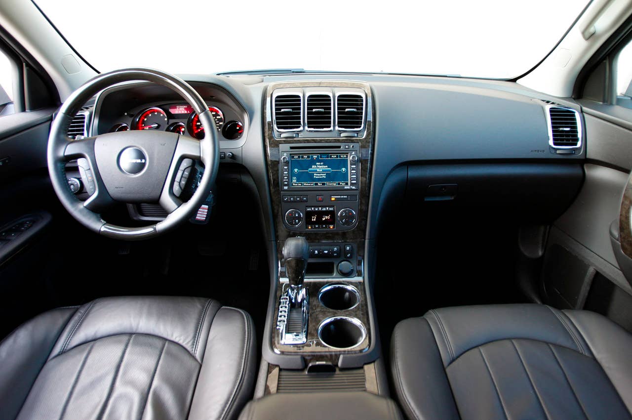 2011 GMC Acadia Denali interior