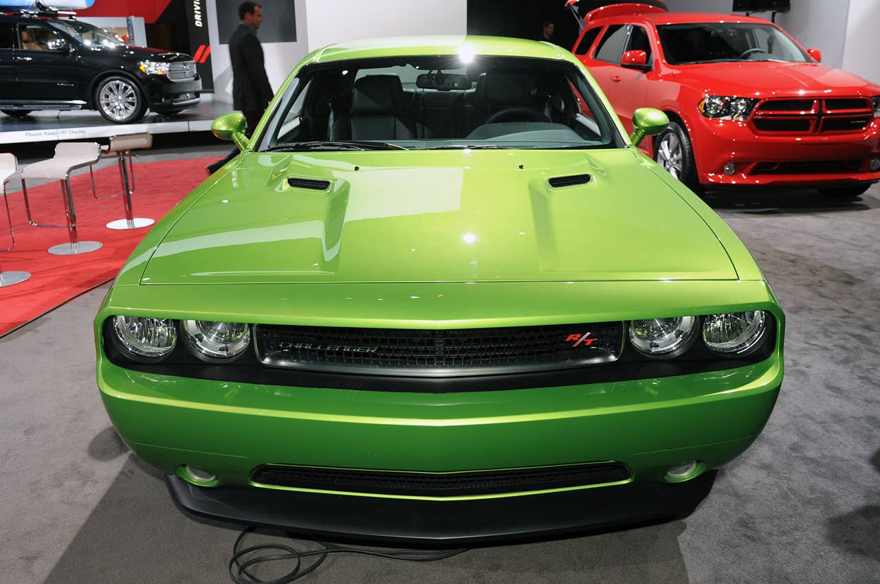 2011 Dodge Challenger R/T Green with Envy
