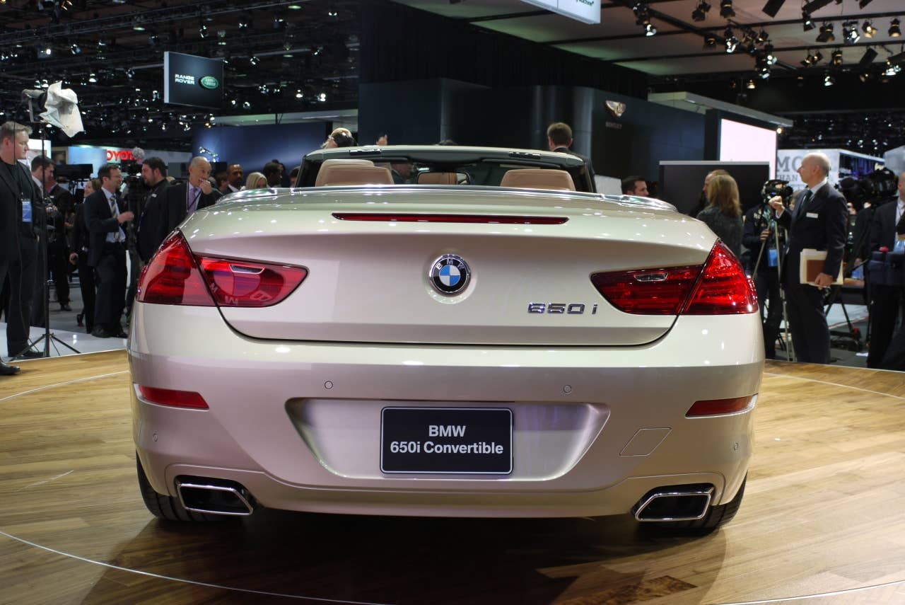 2012 BMW 650i Convertible