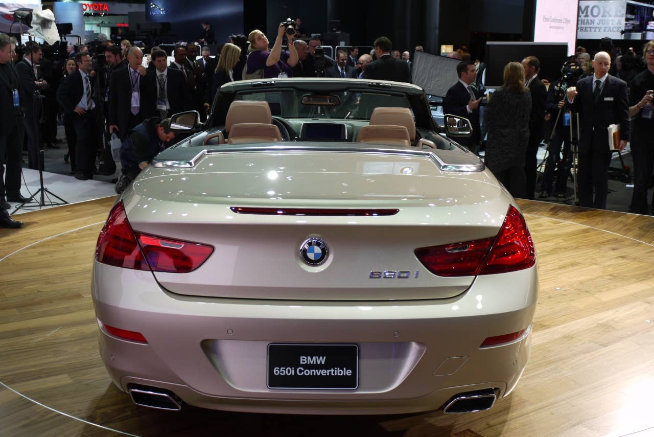 2012 BMW 650i Convertible
