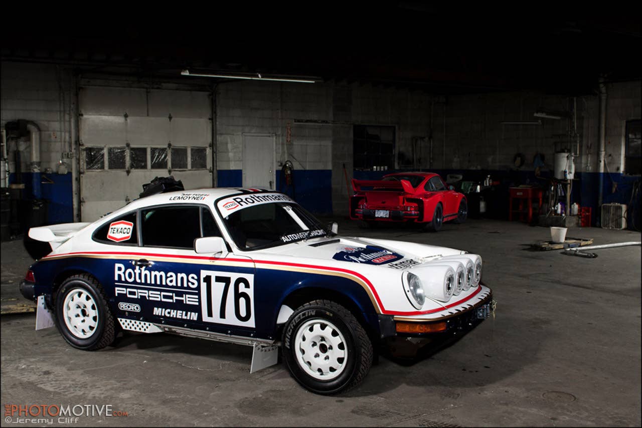 1989 Porsche 911 Rothmans tribute