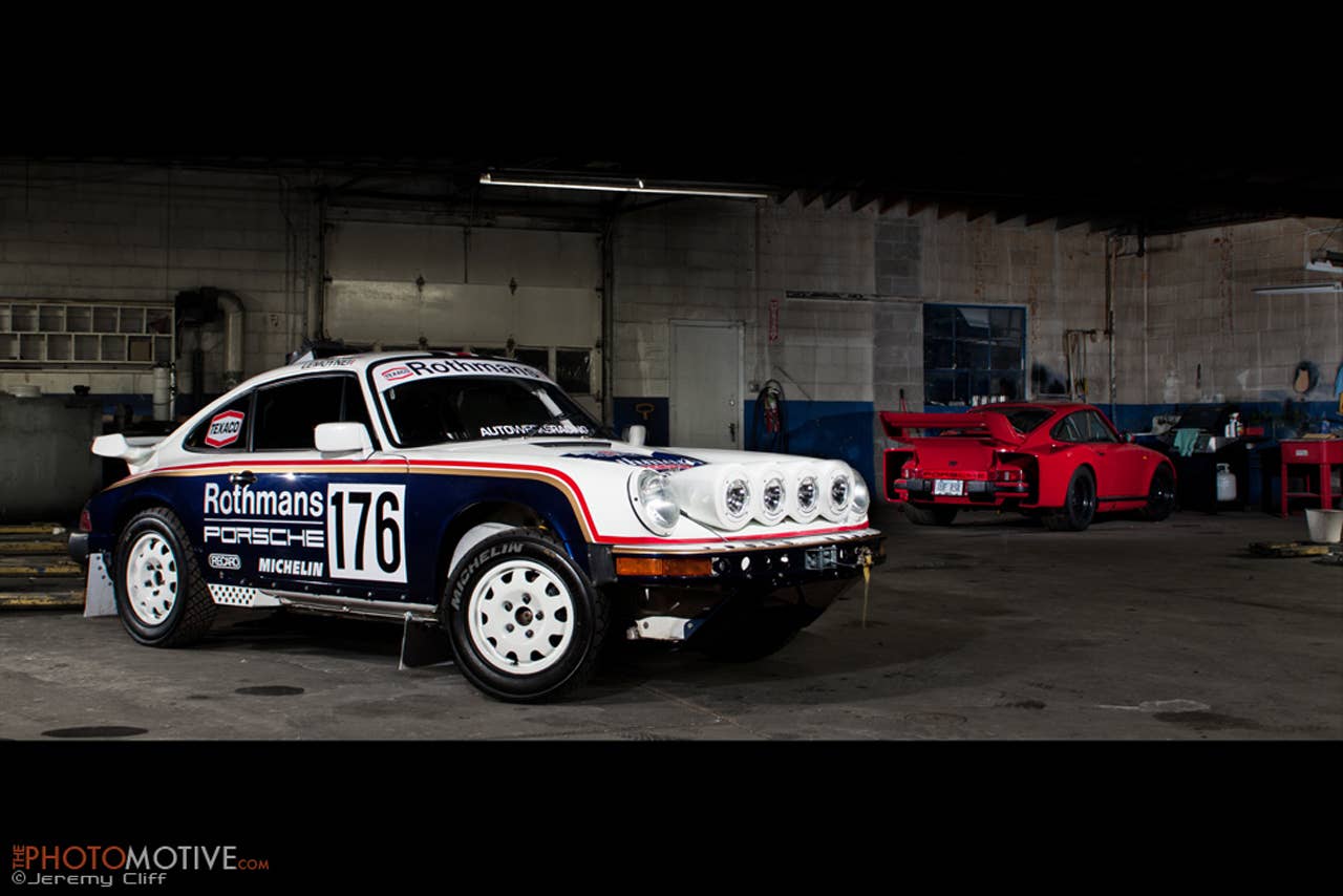 1989 Porsche 911 Rothmans tribute