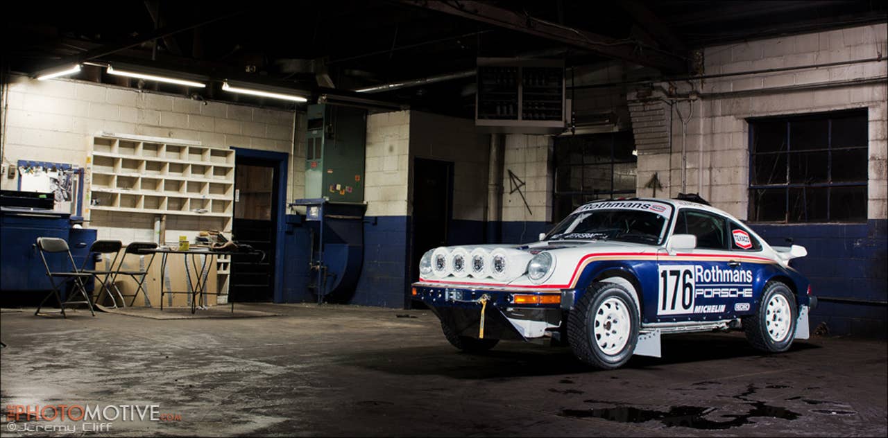 1989 Porsche 911 Rothmans tribute