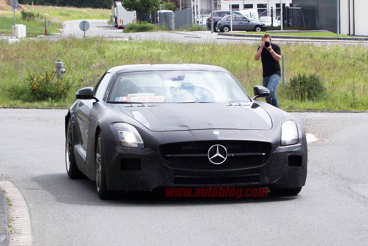 Mercedes-Benz SLC Spy Shots front