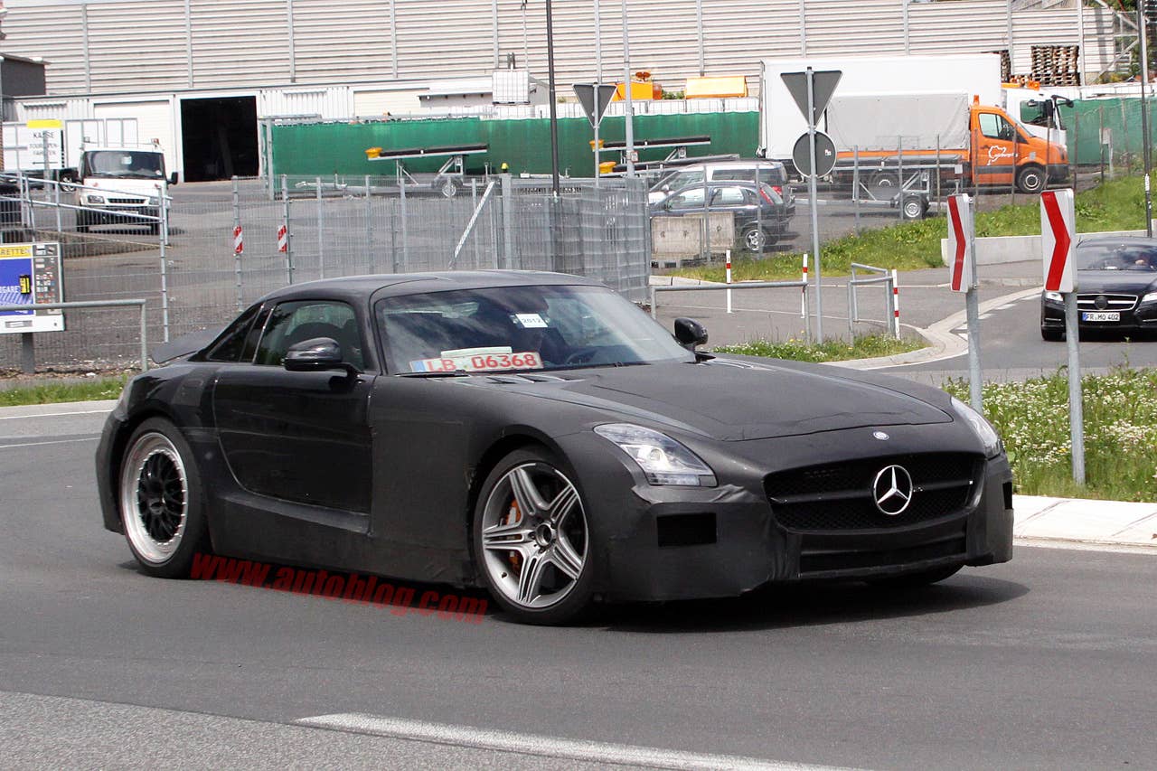Mercedes-Benz SLC Spy Shots front 3/4