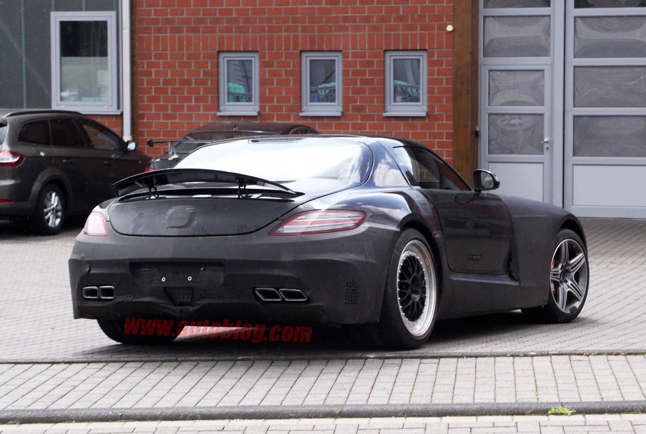 Mercedes-Benz SLC Spy Shots rear