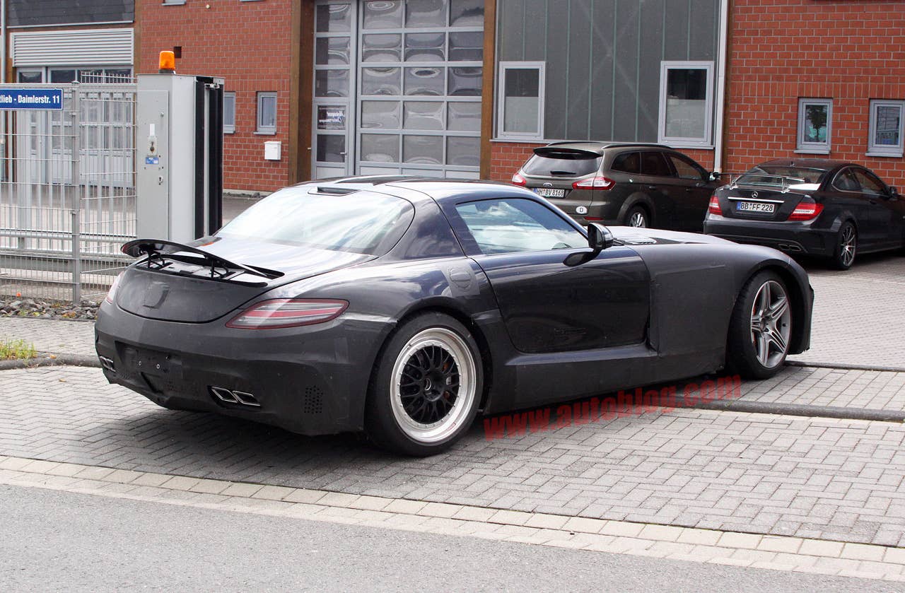 Mercedes-Benz SLC Spy Shots rear 3/4