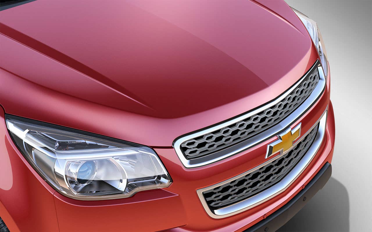 2012 Chevrolet Global Colorado grille