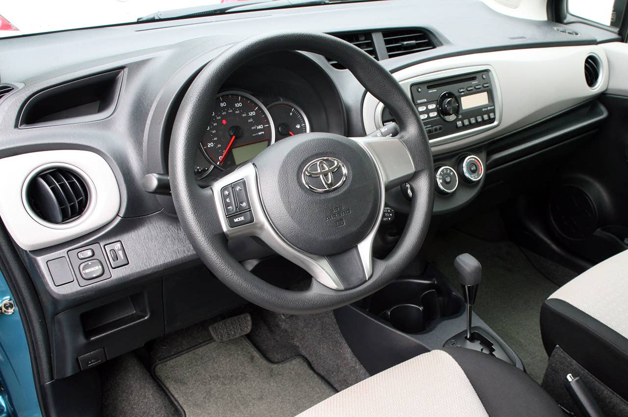 2012 Toyota Yaris interior