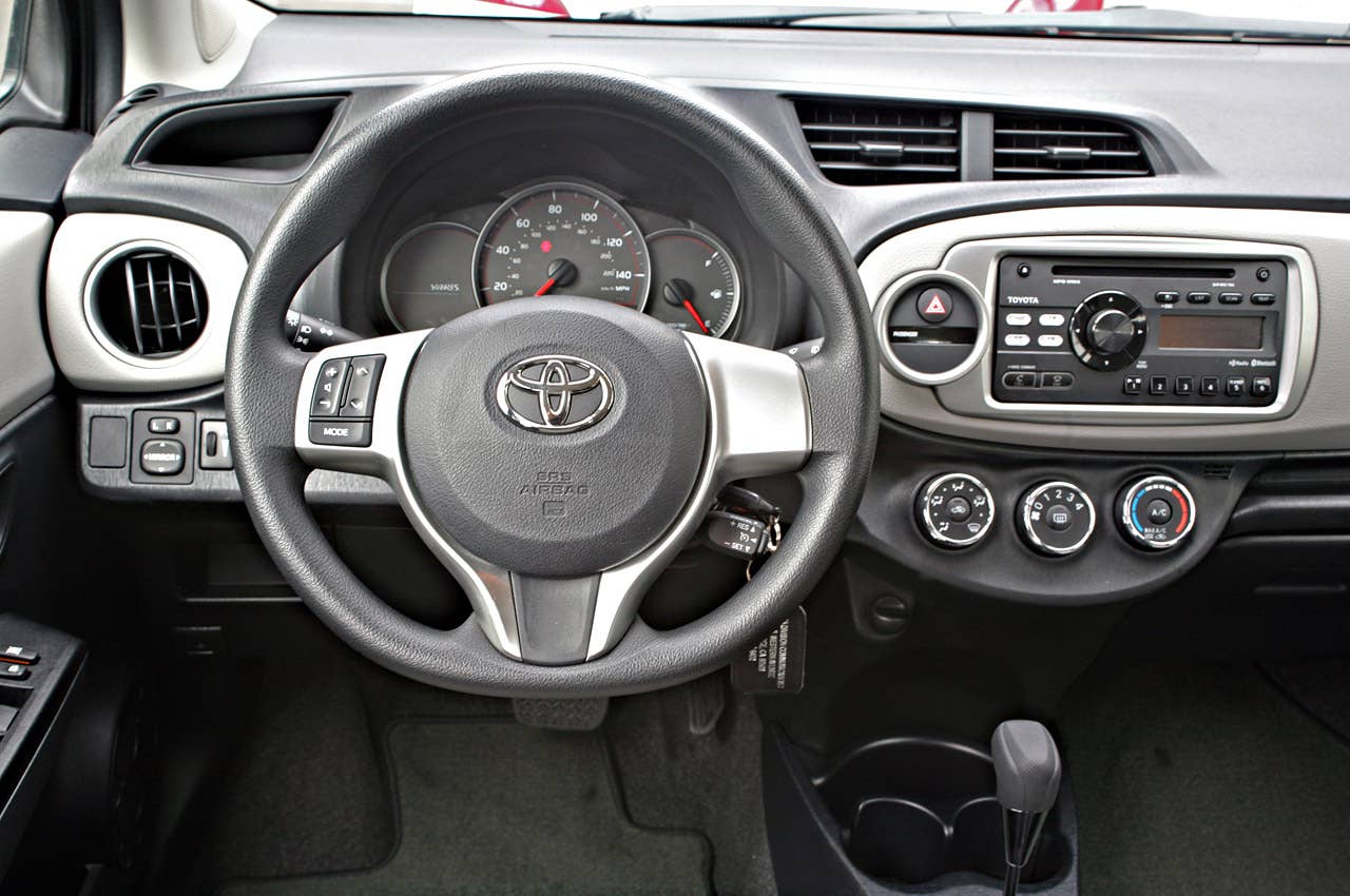 2012 Toyota Yaris interior