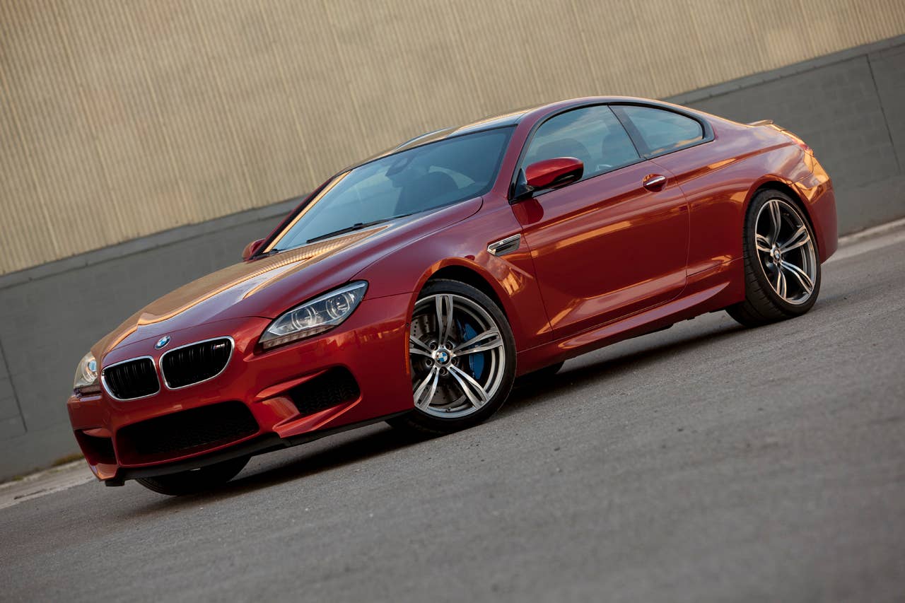 2013 BMW M6 front 3/4