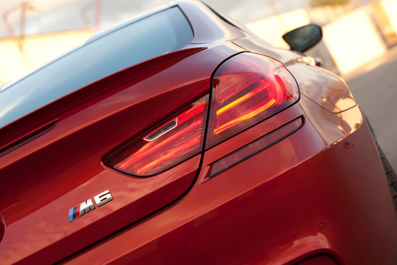 2013 BMW M6 tail lamp