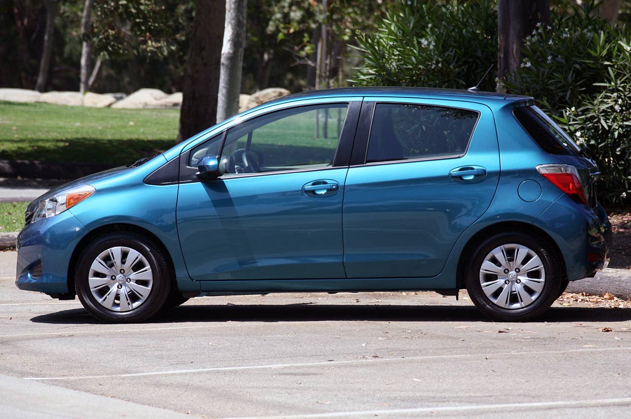2012 Toyota Yaris side view