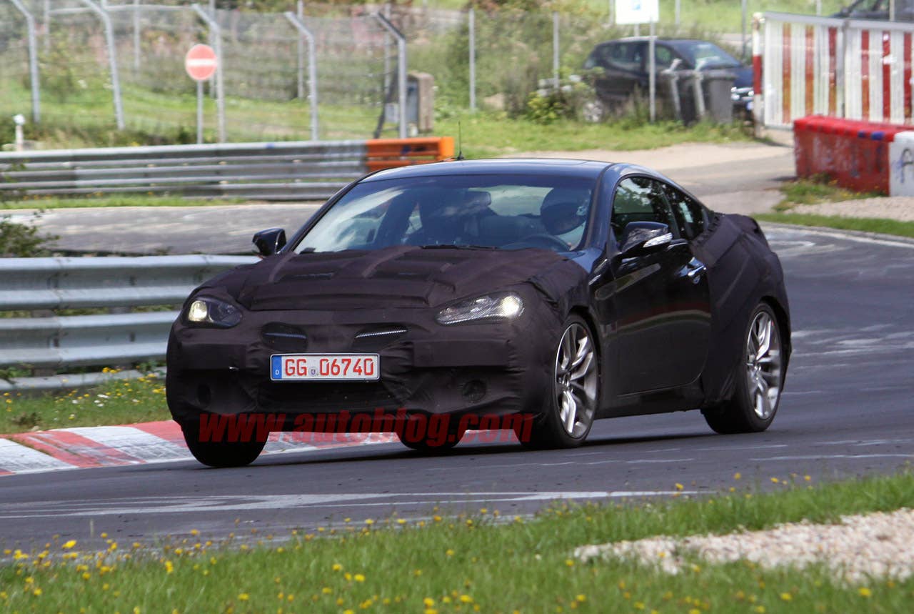 2013 Hyundai Genesis Coupe: Spy Shots