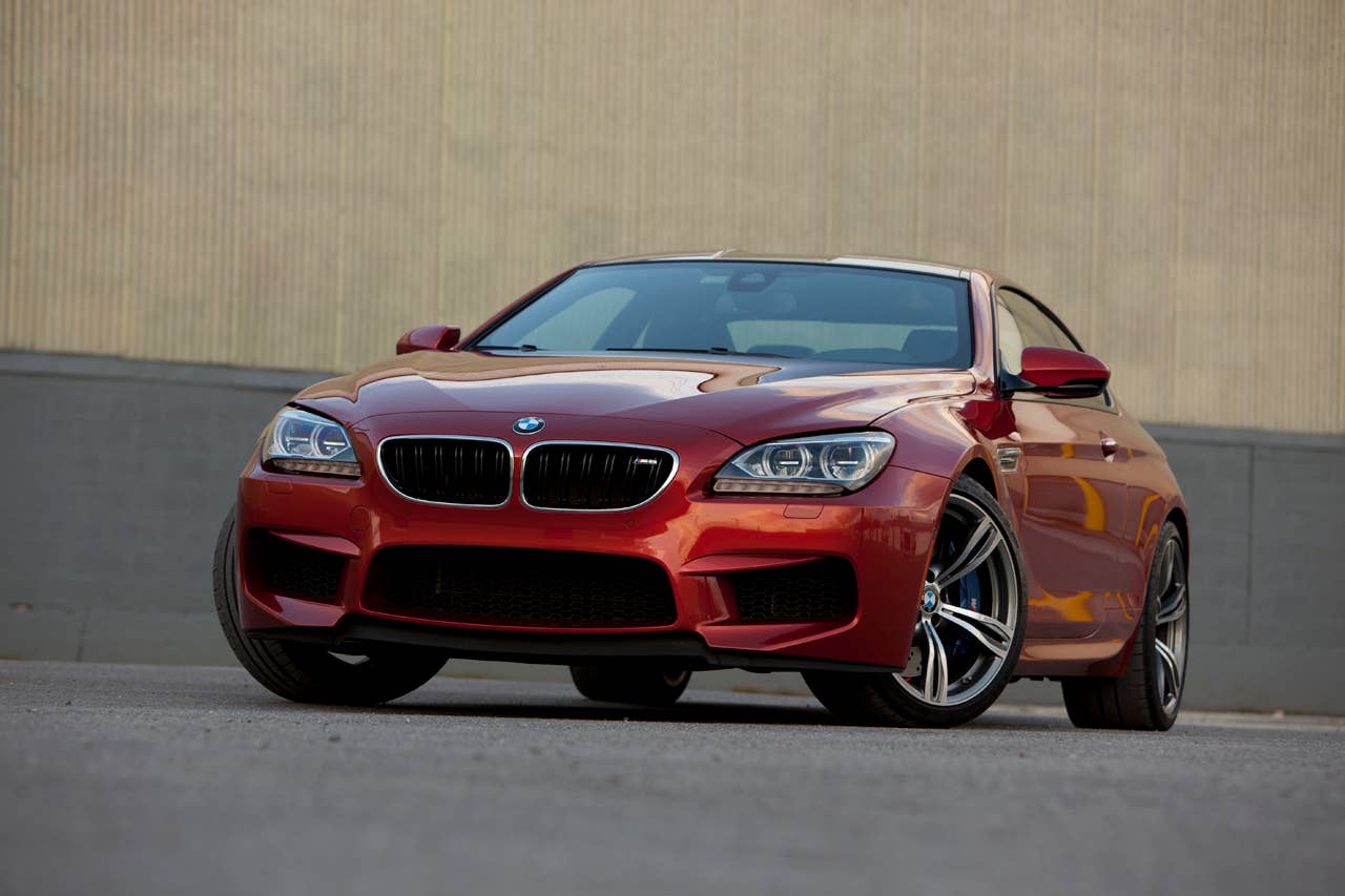 2013 BMW M6 front 3/4