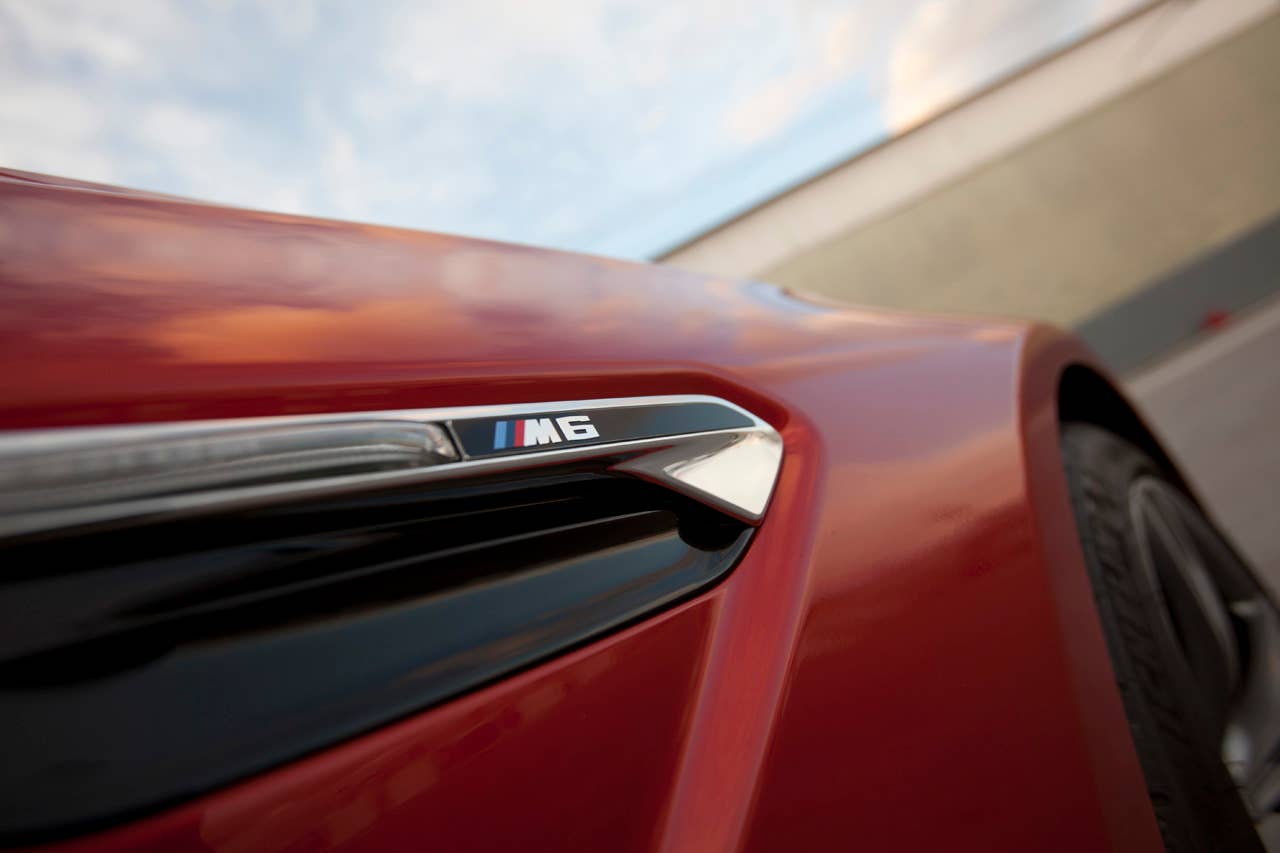 2013 BMW M6 fender badge
