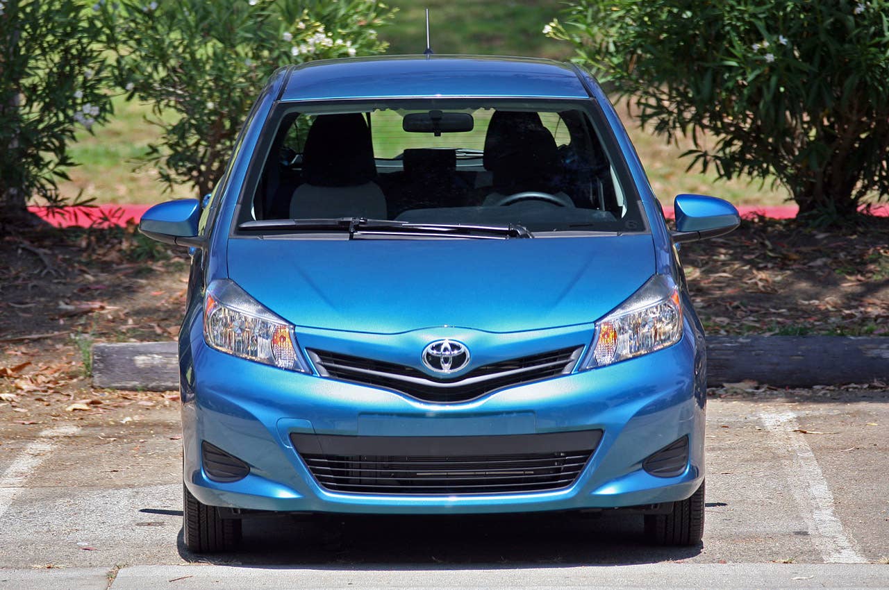2012 Toyota Yaris front view
