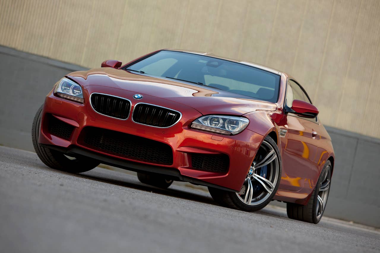 2013 BMW M6 front 3/4