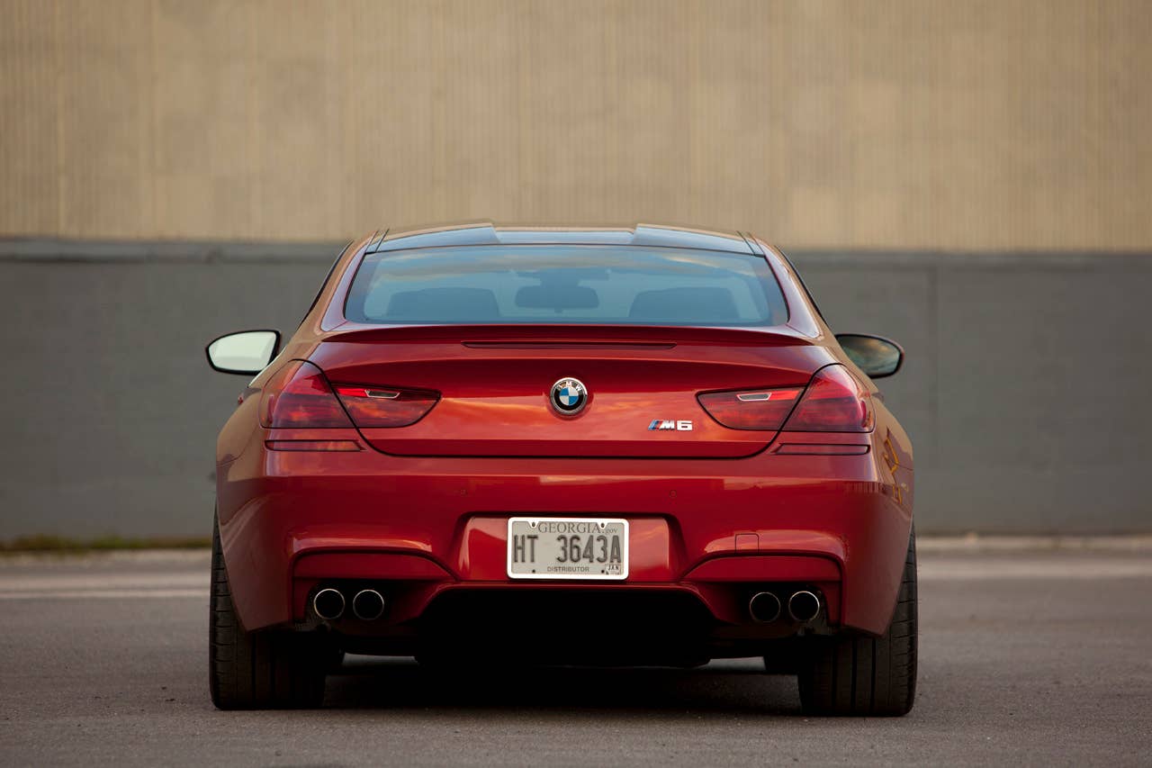 2013 BMW M6 rear
