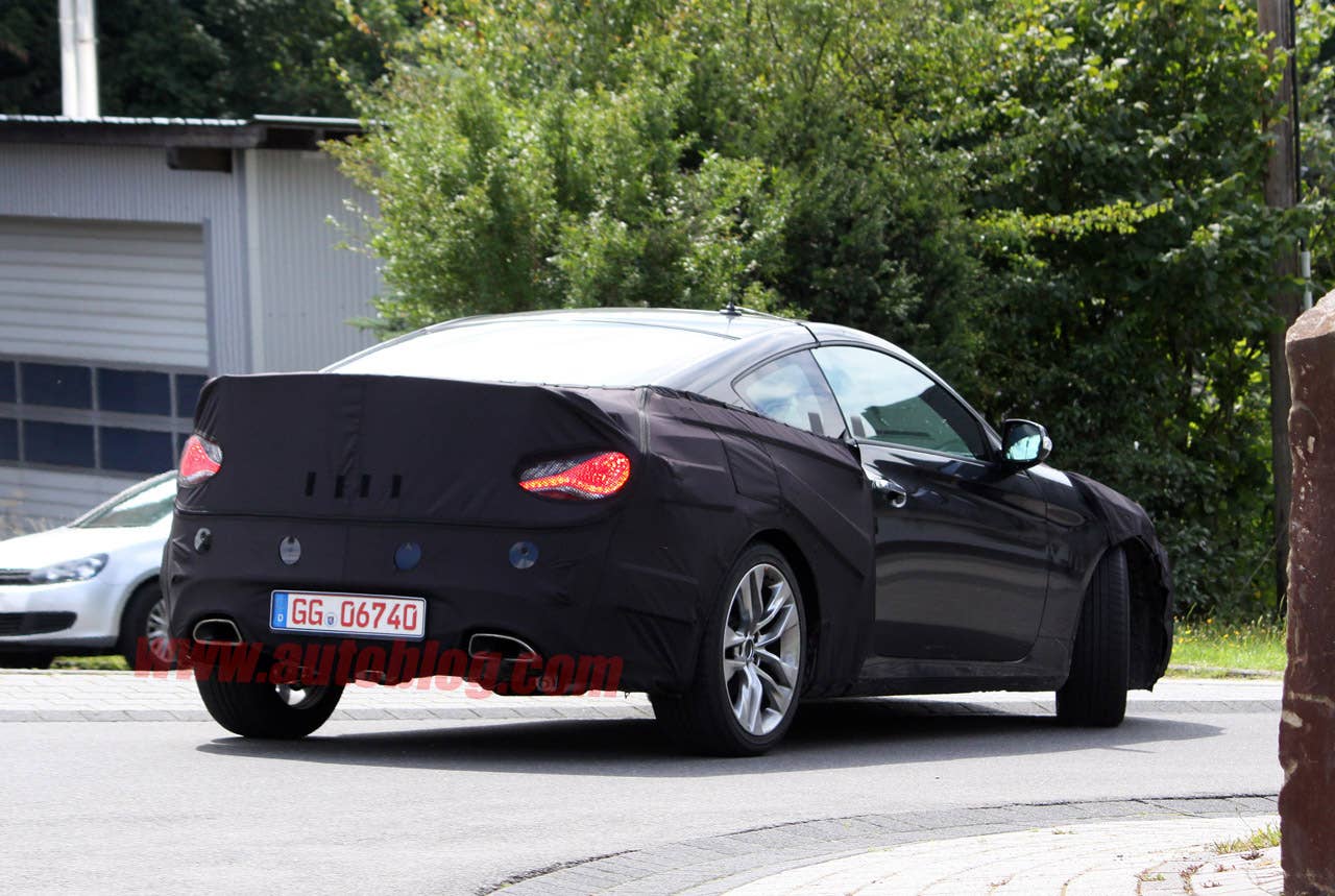 2013 Hyundai Genesis Coupe: Spy Shots