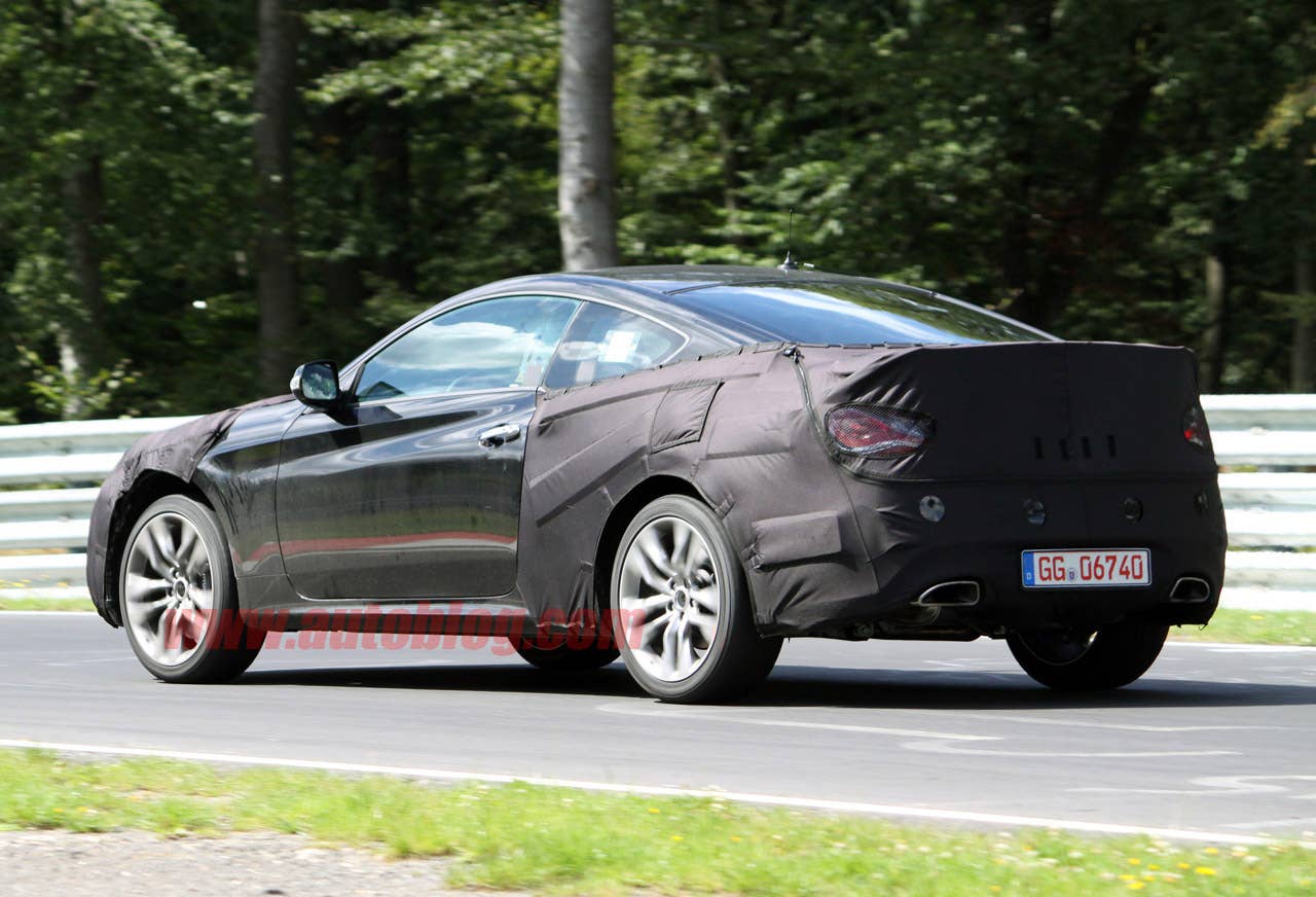 2013 Hyundai Genesis Coupe: Spy Shots