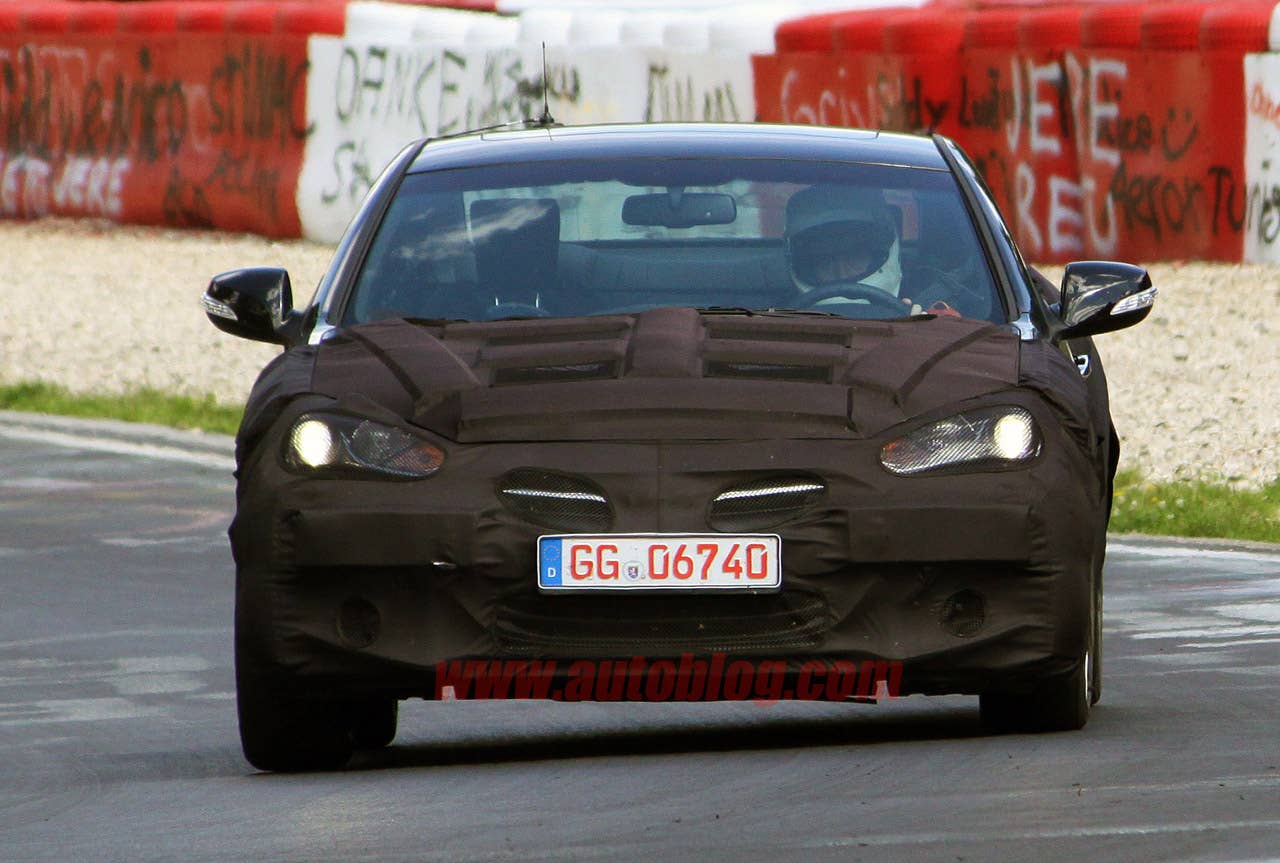 2013 Hyundai Genesis Coupe: Spy Shots
