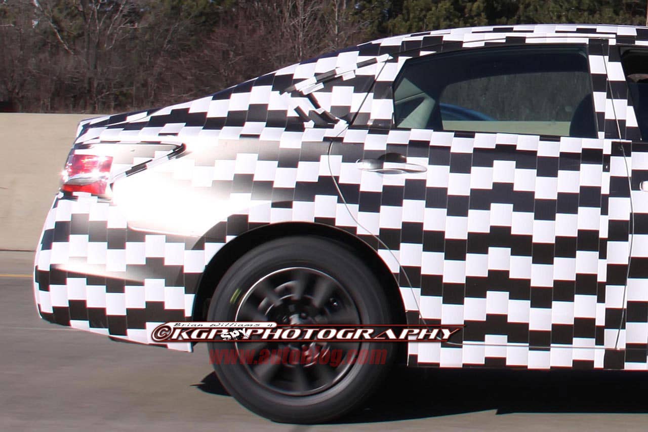 2013 Nissan Altima Spy Shots rear