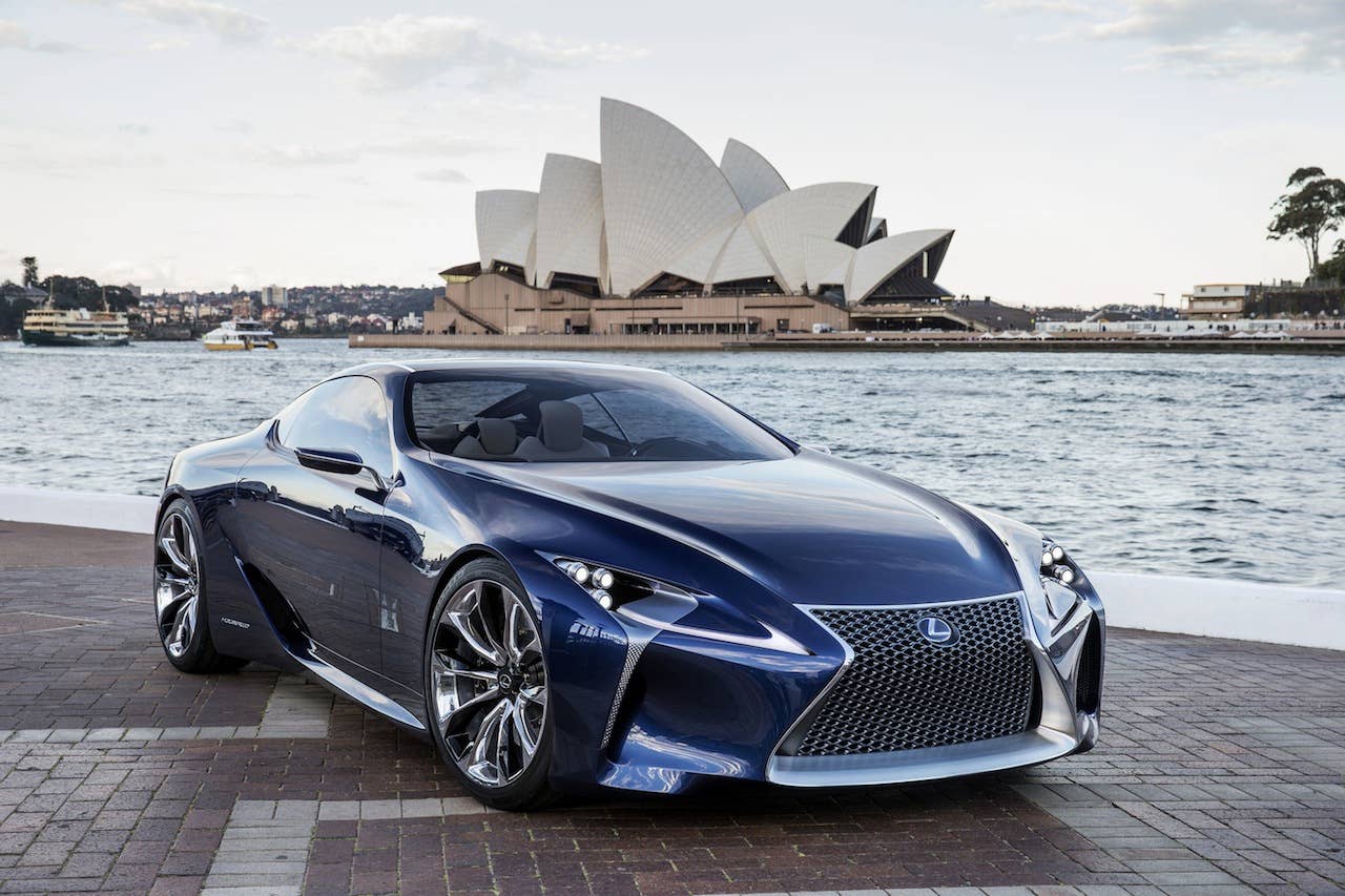 Lexus LF-LC at the Australian International Motor Show