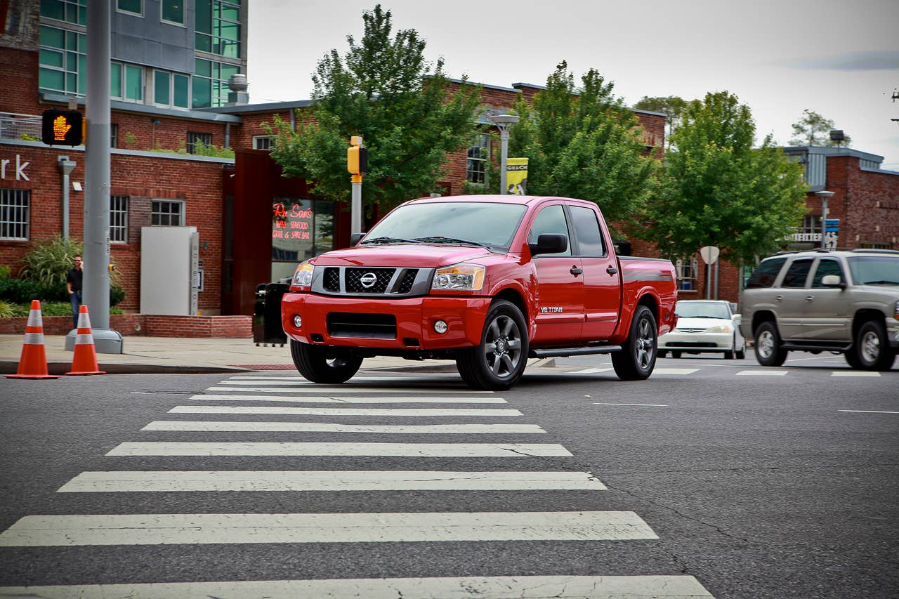 2012 Nissan Titan Appearance Package side