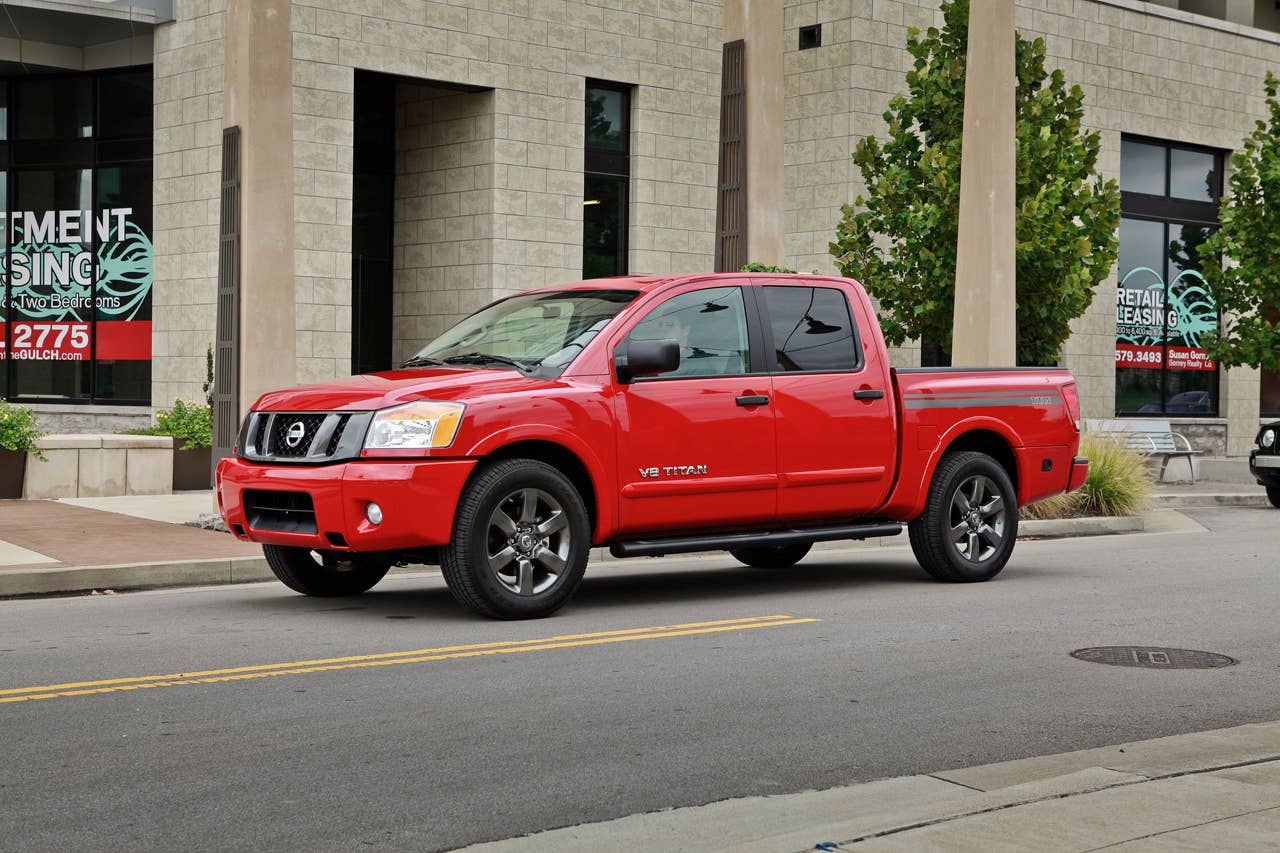 2012 Nissan Titan Appearance Package side