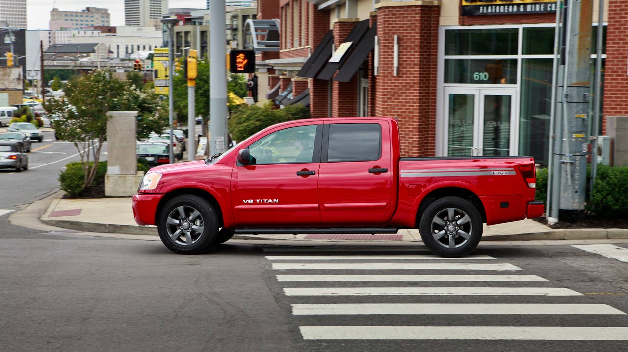 2012 Nissan Titan Appearance Package side