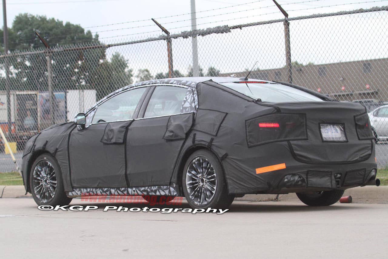 2013 Ford Fusion rear 3/4