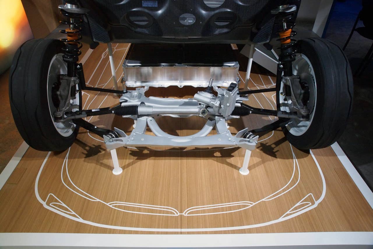 BMW i Born Electric Tour stop in NYC carbon fiber