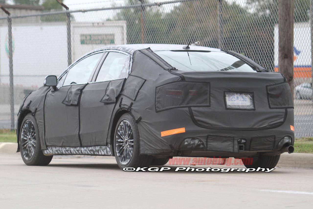 2013 Ford Fusion rear 3/4