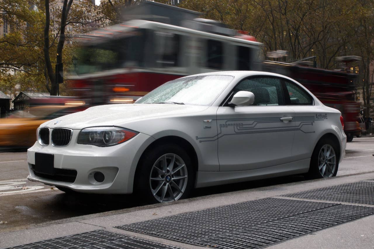 BMW i Born Electric Tour stop in NYC Active E